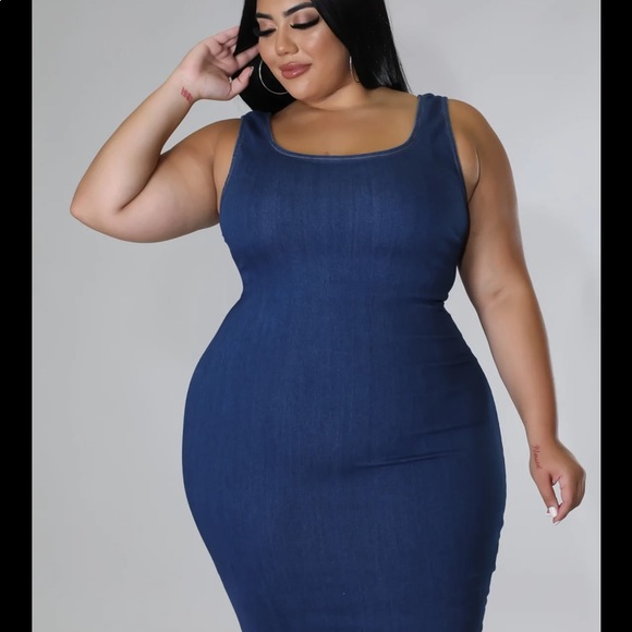 Belle Denim Days Dress - Picture 2 of 4